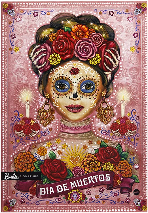 2021 NEW BARBIE DIA DE MUERTOS COLLECTIBLE PINK/BLACK DOLL