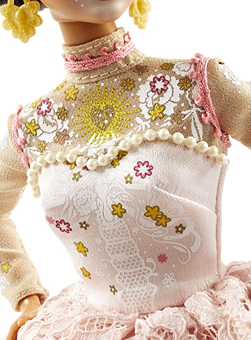 2021 NEW BARBIE DIA DE MUERTOS COLLECTIBLE PINK/BLACK DOLL