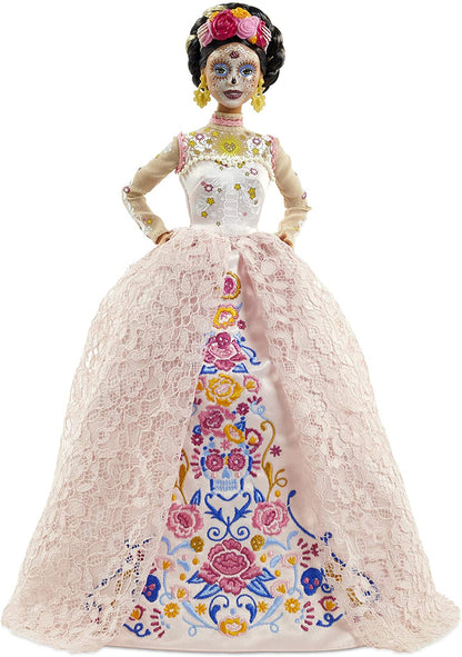 2021 NEW BARBIE DIA DE MUERTOS COLLECTIBLE PINK/BLACK DOLL