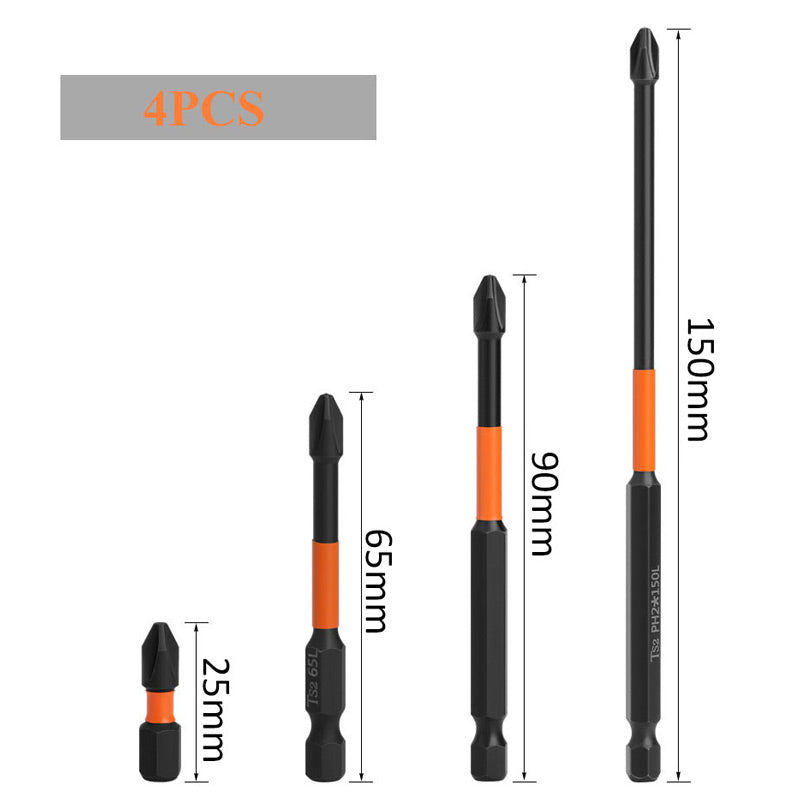 4pcs (25mm+65mm+90mm+150mm)