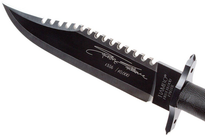StalIone knife Edition 10" Gyuto black Handle knife