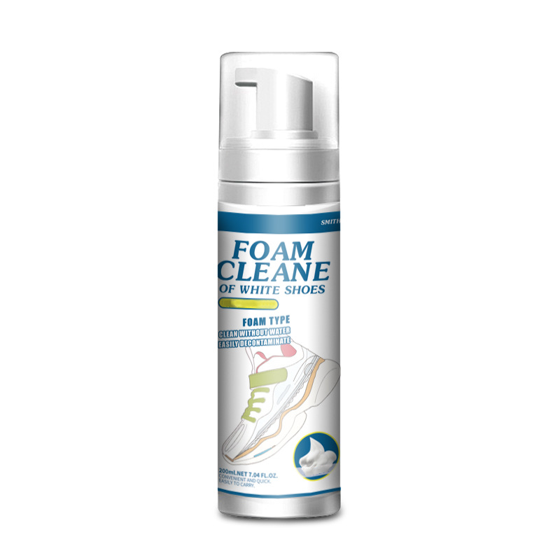 Universal Portable No-Rinse Foam Cleaner for Shoes